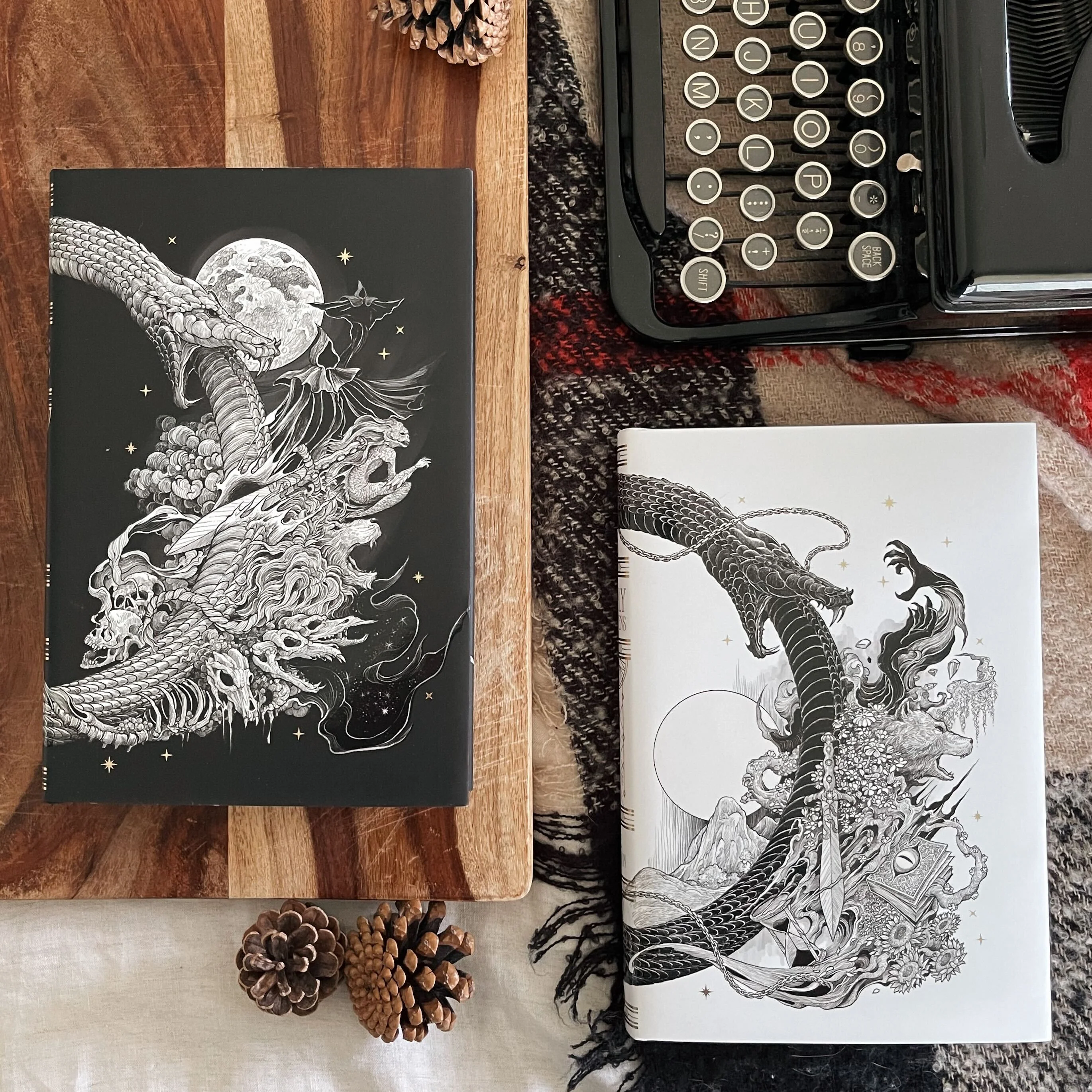 Ouroboros Duology set by H.E. Edgmon (Illumicrate Exclusive)