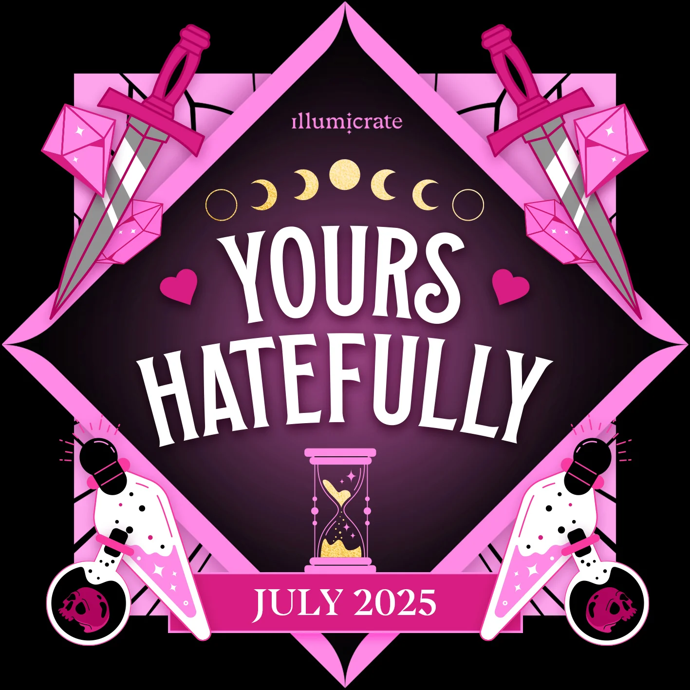 The Irresistible Urge to Fall for Your Enemy by Brigitte Knightley full box (Illumicrate 'Yours Hatefully' Exclusive) - Image 3