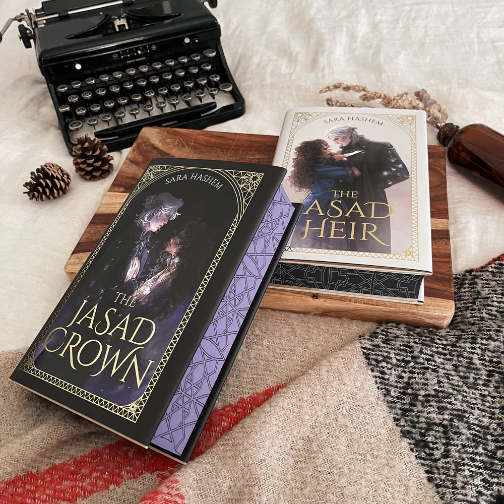 The Jasad Crown by Sara Hashem + alternative dust jackets (Illumicrate Exclusive) - Image 3