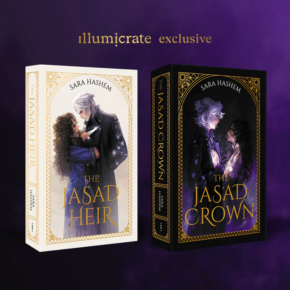 The Jasad Crown by Sara Hashem + alternative dust jackets (Illumicrate Exclusive) - Image 6